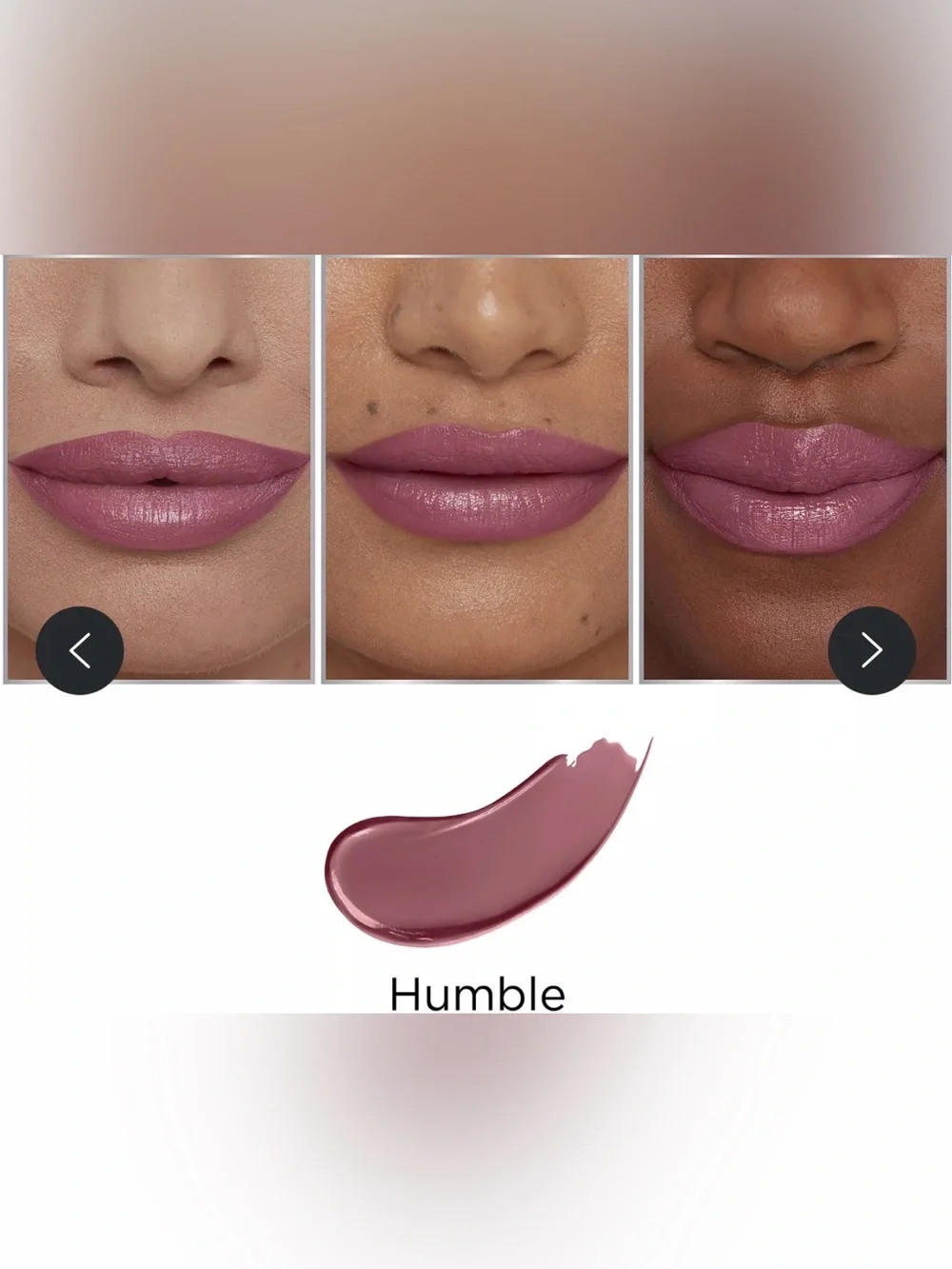 NIB IT Cosmetics Pillow Lips Matte Lipstick Humble | Full Size Hydrating